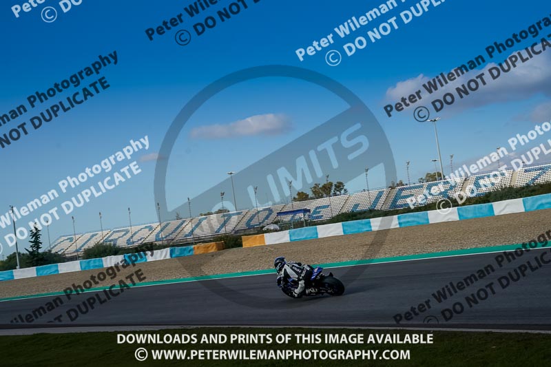 25 to 27th november 2017;Jerez;event digital images;motorbikes;no limits;peter wileman photography;trackday;trackday digital images